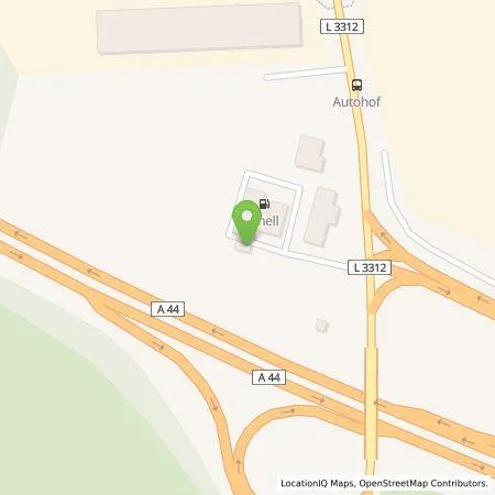 Standortübersicht der Tankstelle Shell Deutschland GmbH in 34466 Wolfhagen (Niederelsungen)