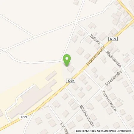 Standortübersicht der Tankstelle Elbag Energietechnik GmbH in 56348 Weisel