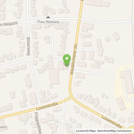 Standortübersicht der Tankstelle Westfalen AG in 59320 Ennigerloh