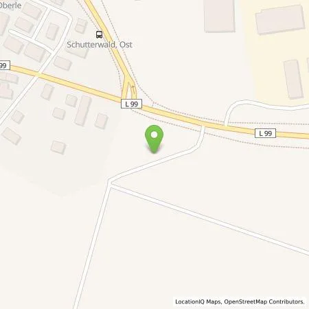 Standortübersicht der Tankstelle Elektrizitätswerk Mittelbaden AG & Co. KG in 77746 Schutterwald