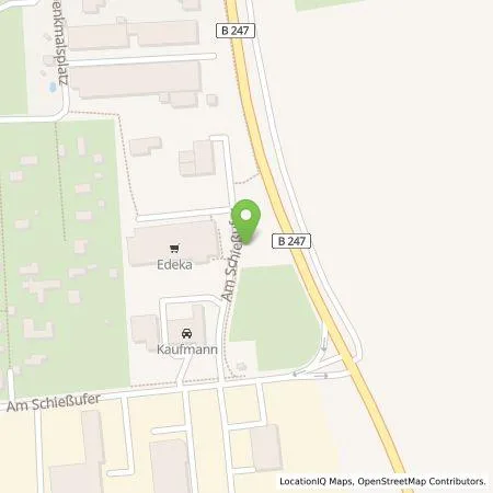 Standortübersicht der Tankstelle TEAG Mobil GmbH in 99991 Unstrut-Hainich