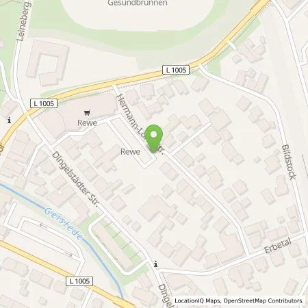 Standortübersicht der Tankstelle TEAG Mobil GmbH in 37308 Heilbad Heiligenstadt