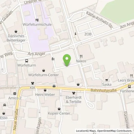 Standortübersicht der Tankstelle TEAG Mobil GmbH in 34369 Hofgeismar