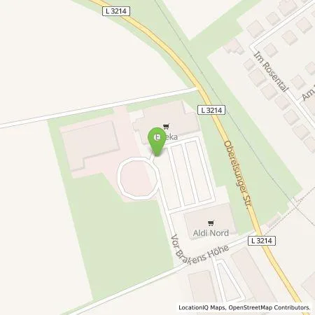Standortübersicht der Tankstelle TEAG Mobil GmbH in 34289 Zierenberg