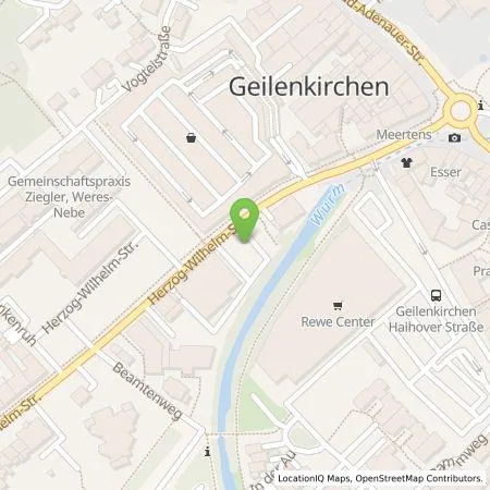 Standortübersicht der Tankstelle Fred Pfennings GmbH & Co. KG in 52511 Geilenkirchen