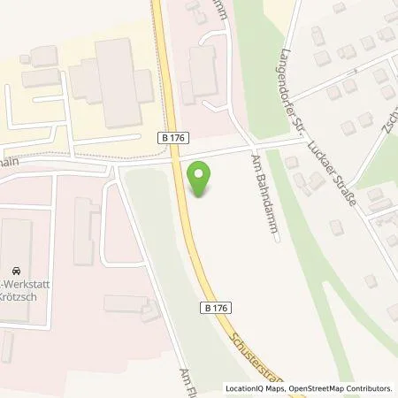 Standortübersicht der Tankstelle TEAG Mobil GmbH in 04539 Groitzsch