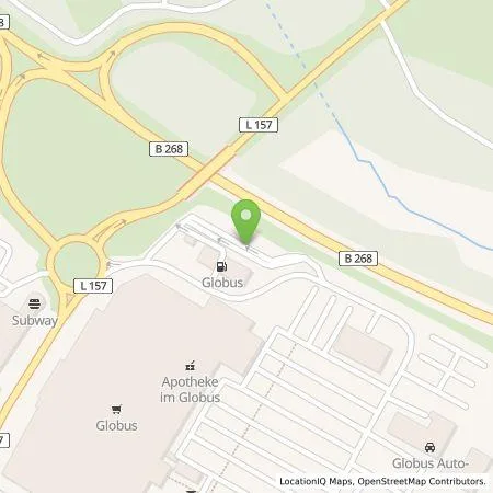 Standortübersicht der Tankstelle EnBW mobility+ AG und Co.KG in 66679 Losheim am See