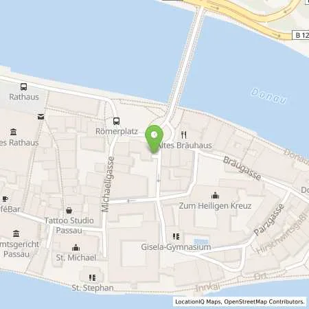 Standortübersicht der Tankstelle SMATRICS GmbH & Co KG in 94032 Passau