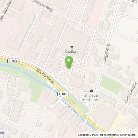 Standortübersicht der Tankstelle Kaufland Dienstleistung GmbH & Co. KG in 77955 ETTENHEIM