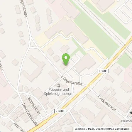 Standortübersicht der Tankstelle TEAG Mobil GmbH in 36199 Rotenburg a. d. Fulda