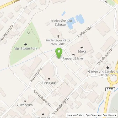 Standortübersicht der Tankstelle TEAG Mobil GmbH in 63679 Schotten