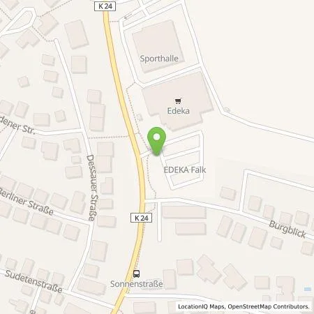 Standortübersicht der Tankstelle TEAG Mobil GmbH in 35444 Biebertal