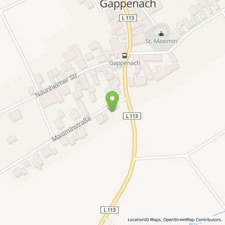 Standortübersicht der Tankstelle eze.network GmbH in 56294 Gappenach