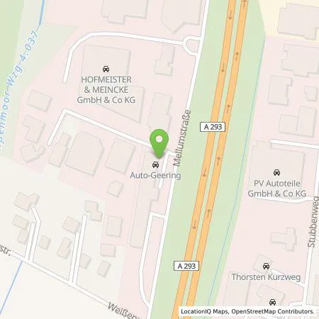 Standortübersicht der Tankstelle Backcharge GmbH in 26125 Oldenburg (Oldb)