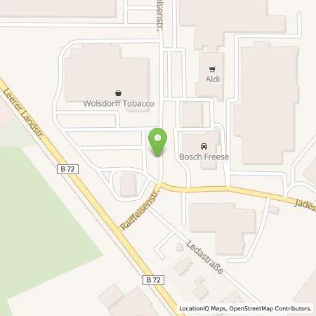 Standortübersicht der Tankstelle EDEKA-MIHA Charge GmbH in 26603 Aurich