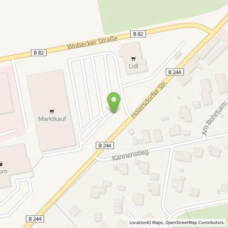 Standortübersicht der Tankstelle EDEKA-MIHA Charge GmbH in 38364 Schöningen