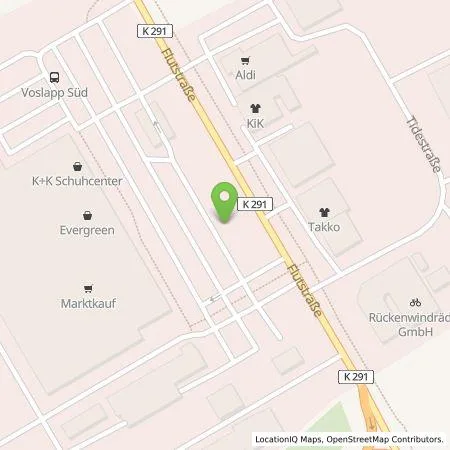 Standortübersicht der Tankstelle EDEKA-MIHA Charge GmbH in 26388 Wilhelmshaven