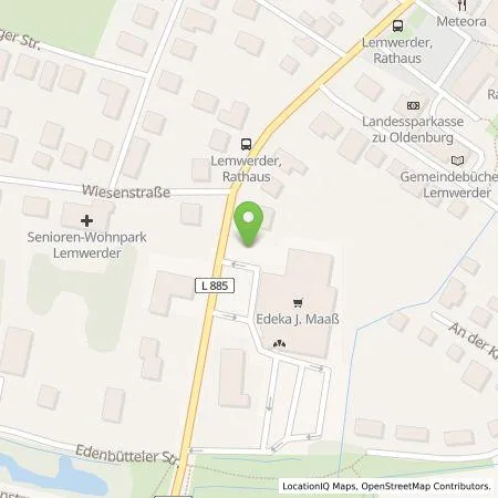 Standortübersicht der Tankstelle EDEKA-MIHA Charge GmbH in 27809 Lemwerder