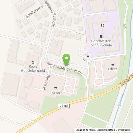 Standortübersicht der Tankstelle Oberhessische Versorgungsbetriebe AG in 61194 Niddatal