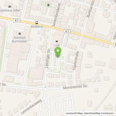 Standortübersicht der Tankstelle Lidl Dienstleistung GmbH & Co. KG in 67549 Worms
