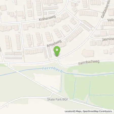 Standortübersicht der Tankstelle infra fürth service gmbh in 90768 Fürth