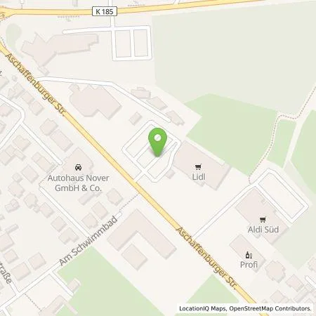 Standortübersicht der Tankstelle Lidl Dienstleistung GmbH & Co. KG in 63500 Seligenstadt