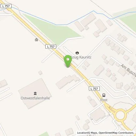 Standortübersicht der Tankstelle EDEKA-MIHA Charge GmbH in 33415 Verl