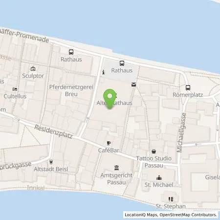 Standortübersicht der Tankstelle Stadtwerke Passau GmbH in 94032 Passau