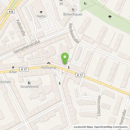 Standortübersicht der Tankstelle Qwello Deutschland GmbH in 45128 Essen