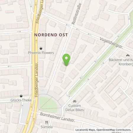 Standortübersicht der Tankstelle Qwello Deutschland GmbH in 60316 Frankfurt am Main