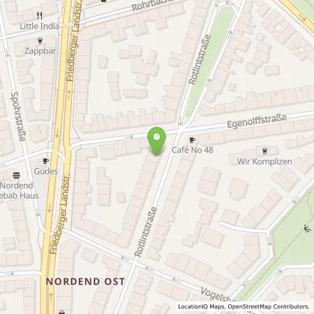 Standortübersicht der Tankstelle Qwello Deutschland GmbH in 60316 Frankfurt am Main