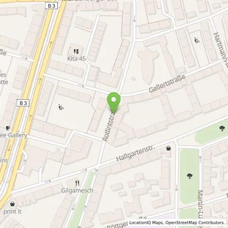 Standortübersicht der Tankstelle Qwello Deutschland GmbH in 60389 Frankfurt am Main