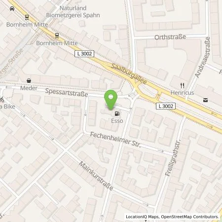 Standortübersicht der Tankstelle Qwello Deutschland GmbH in 60385 FRANKFURT