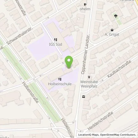 Standortübersicht der Tankstelle Qwello Deutschland GmbH in 60596 Frankfurt am Main