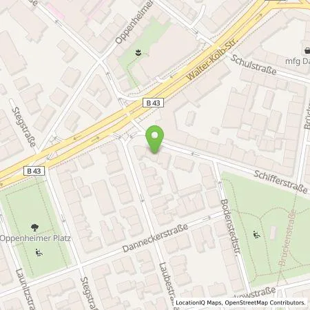 Standortübersicht der Tankstelle Qwello Deutschland GmbH in 60594 Frankfurt am Main