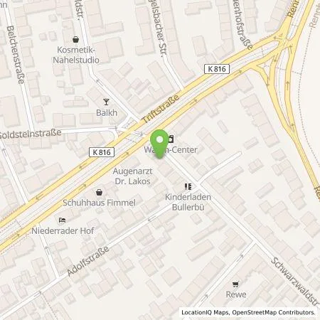 Standortübersicht der Tankstelle Qwello Deutschland GmbH in 60528 Frankfurt am Main