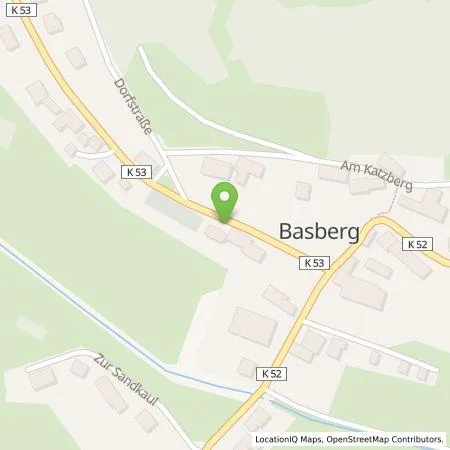 Standortübersicht der Tankstelle Qwello Deutschland GmbH in 54578 Oberbettingen