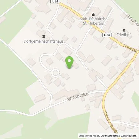 Standortübersicht der Tankstelle Qwello Deutschland GmbH in 54597 Duppach