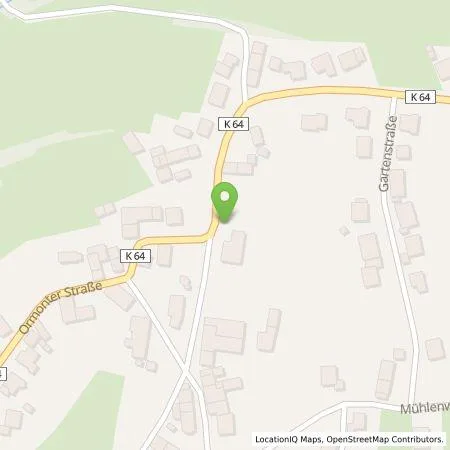 Standortübersicht der Tankstelle Qwello Deutschland GmbH in 54589 Kerschenbach