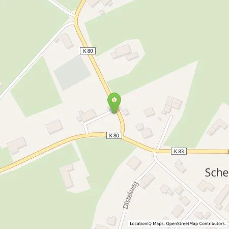 Standortübersicht der Tankstelle Qwello Deutschland GmbH in 54611 Scheid