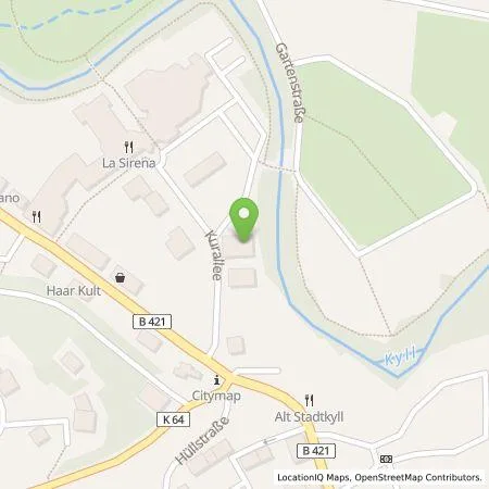 Standortübersicht der Tankstelle Qwello Deutschland GmbH in 54589 Stadtkyll