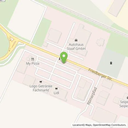 Standortübersicht der Tankstelle Qwello Deutschland GmbH in 61130 Nidderau