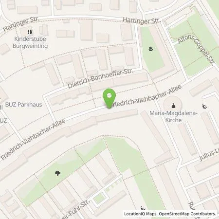 Standortübersicht der Tankstelle Qwello Deutschland GmbH in 93055 Regensburg