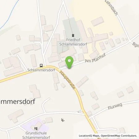 Standortübersicht der Tankstelle Qwello Deutschland GmbH in 95519 Schlammersdorf