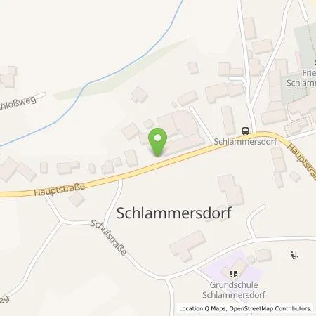 Standortübersicht der Tankstelle Qwello Deutschland GmbH in 95519 Schlammersdorf