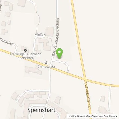 Standortübersicht der Tankstelle Qwello Deutschland GmbH in 92676 Speinshart