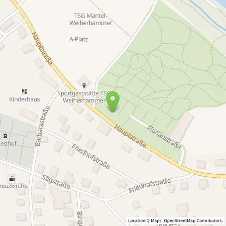 Standortübersicht der Tankstelle Qwello Deutschland GmbH in 92729 Weiherhammer