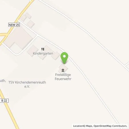 Standortübersicht der Tankstelle Qwello Deutschland GmbH in 92665 Kirchendemenreuth