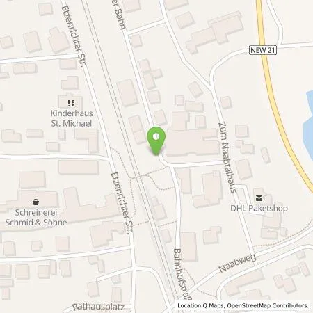 Standortübersicht der Tankstelle Qwello Deutschland GmbH in 92706 Luhe-Wildenau