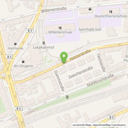 Standortübersicht der Tankstelle Qwello Deutschland GmbH in 60594 Frankfurt am Main